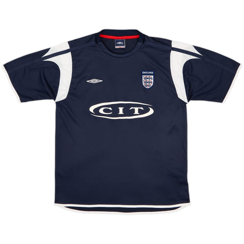 2002-04 England Umbro Training Shirt - 8/10 - (M)