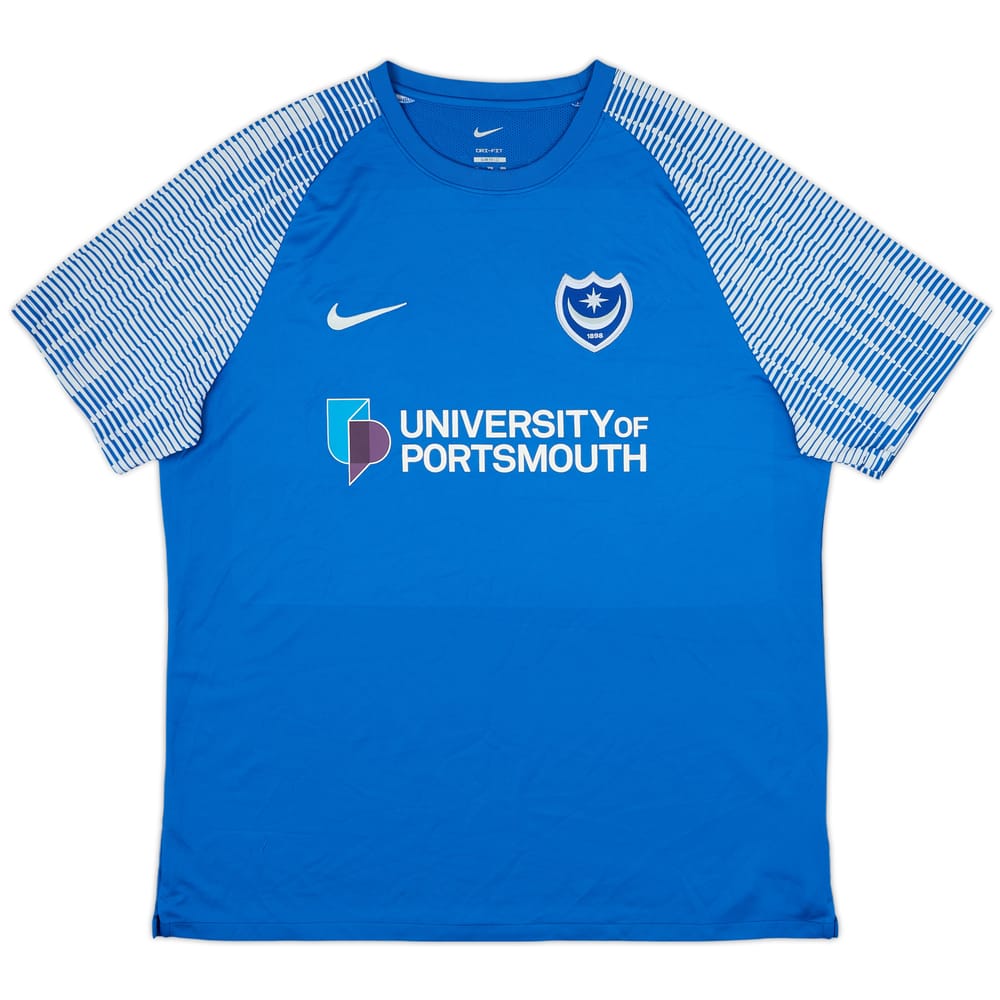 2022-23 Portsmouth Home Shirt - 8/10 - (XXL)