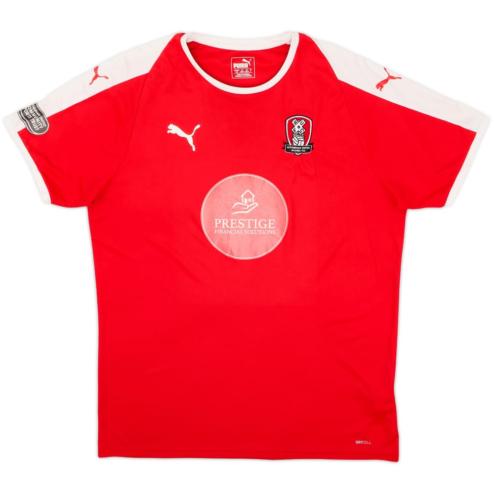 2022-23 Rotherham United Women's 'Community' Home Shirt #6 - 7/10 - (L)