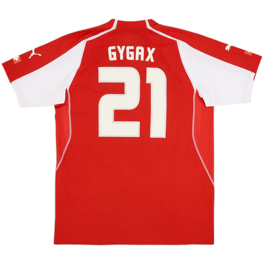 2004-06 Switzerland Home Shirt Gygax #21 - 6/10 - (L)