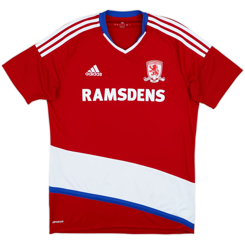 2016-17 Middlesbrough Home Shirt - 5/10 - (M)