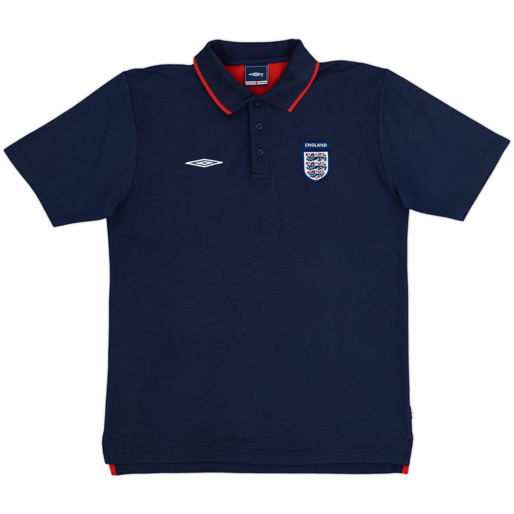 2004-06 England Umbro Polo Shirt - 8/10 - (M)