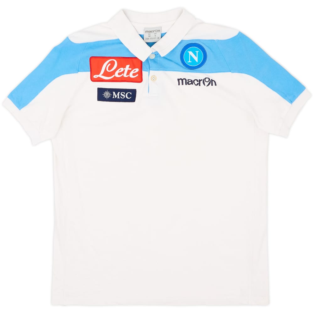 2013-14 Napoli Macron Polo Shirt - 6/10 - (M)