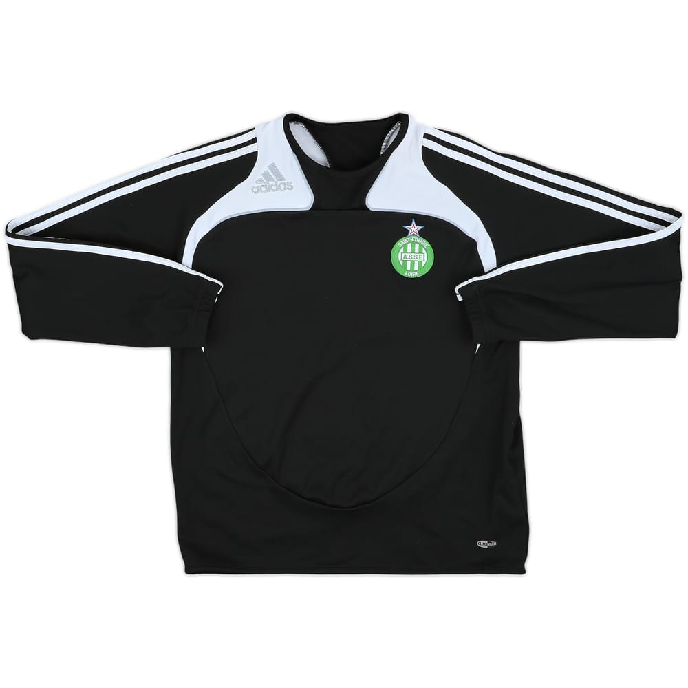 2008-09 Saint Etienne adidas Sweat Top - 8/10 - (S)