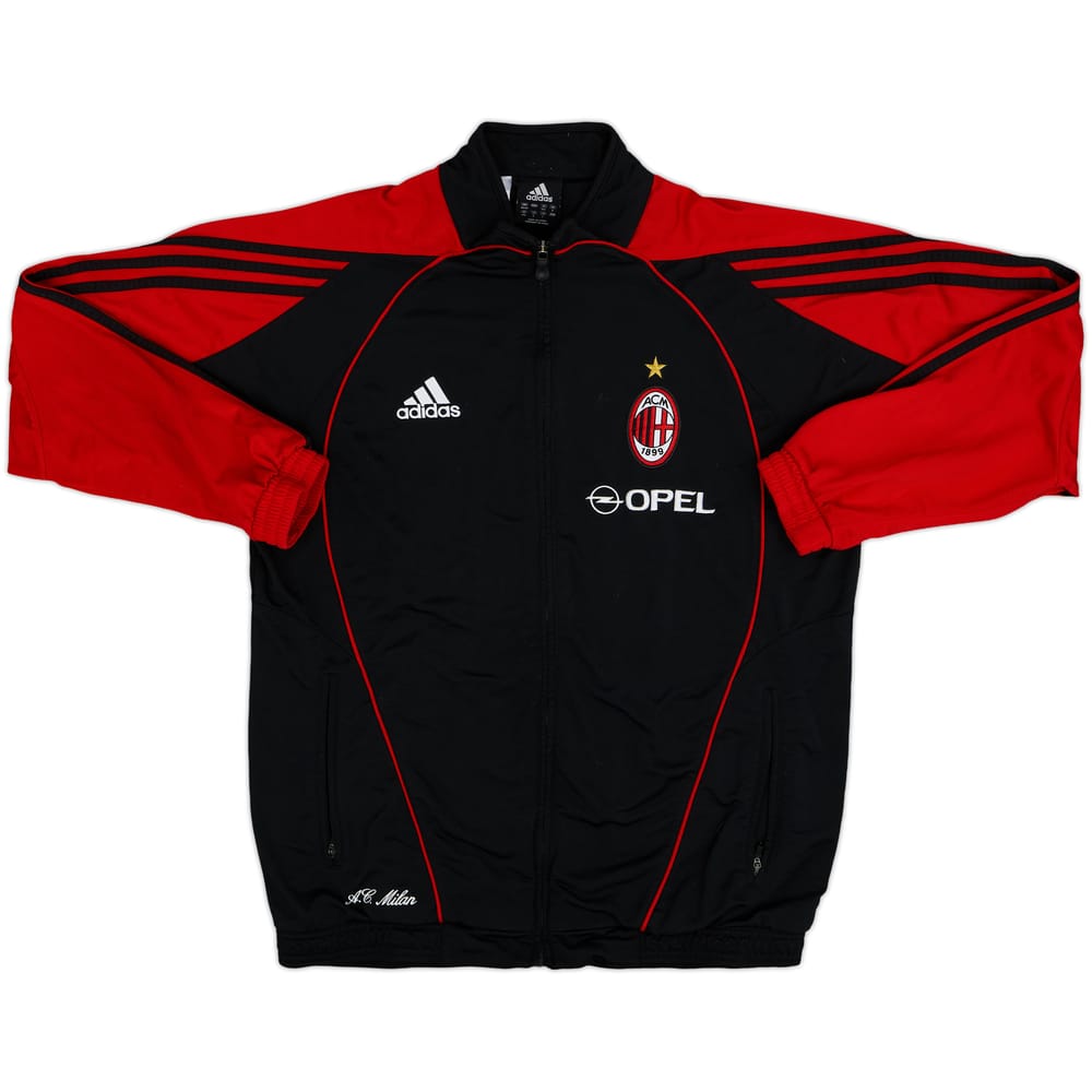 2005-06 AC Milan adidas Track Jacket - 7/10 - (M)
