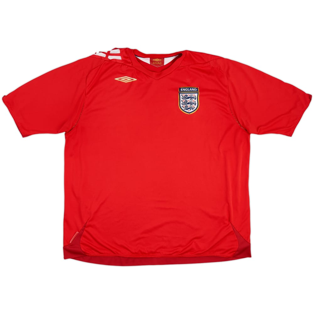 2006-08 England Away Shirt - 5/10 - (3XL)
