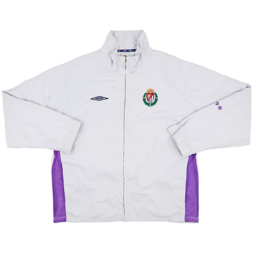 2004-05 Real Valladolid Umbro Track Jacket - 9/10 - (L)