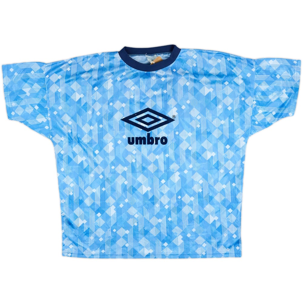 1990-92 England Player Issue Umbro Training Shirt (Hodge) - 8/10 - (XL)