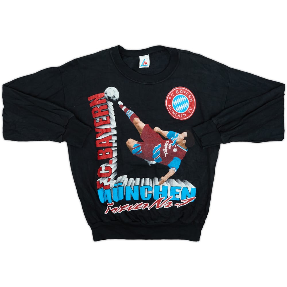 1994-95 Bayern Munich 'Champions Tour' Graphic Sweat Top - 8/10 - (S)