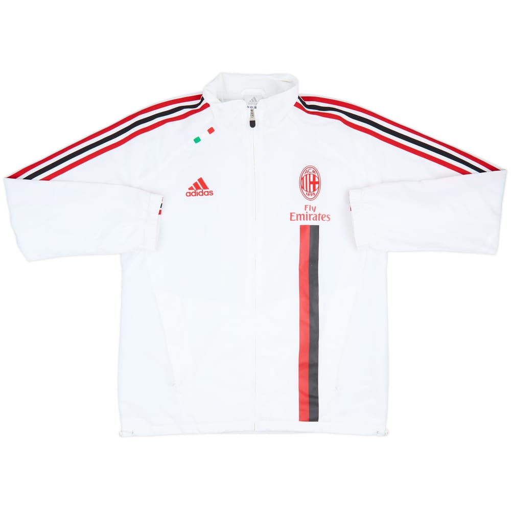 2011-12 AC Milan adidas Track Jacket - 9/10 - (L)