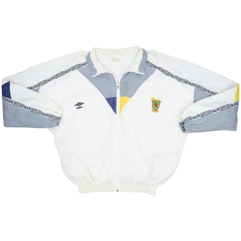 1990-92 Scotland Umbro Track Jacket - 8/10 - (L)