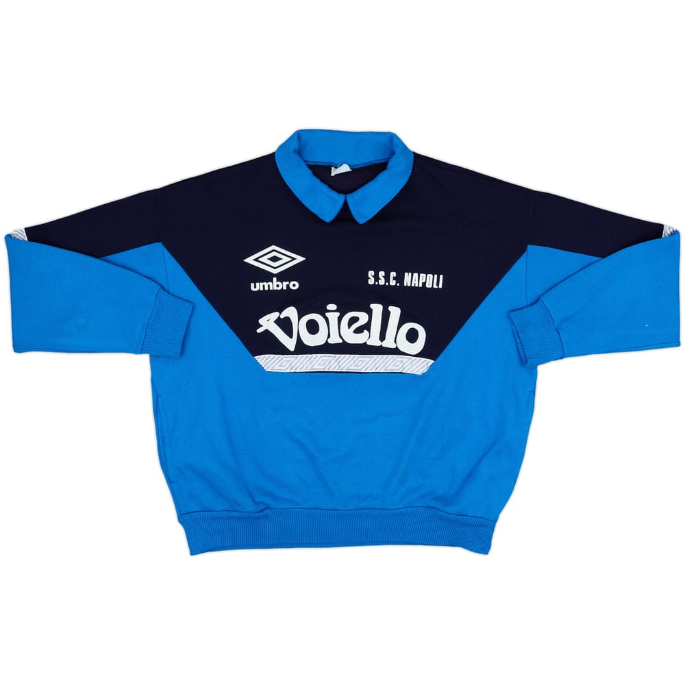 1991-93 Napoli Umbro Sweat Top - 8/10 - (M)