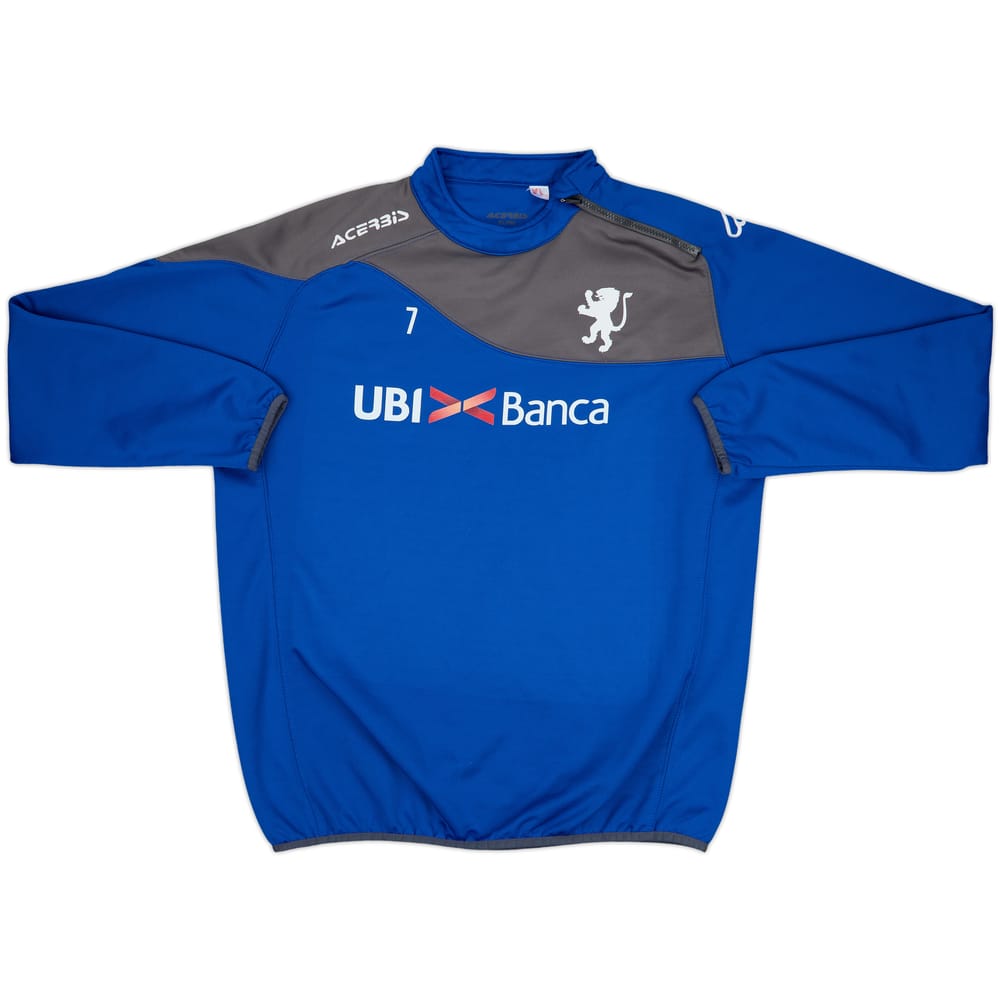 2017-18 Brescia Acerbis Player Issue 1/4 Zip Drill Top #7 - 8/10 - (XL)