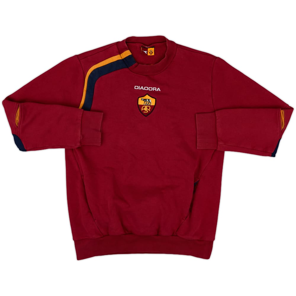 2005-06 Roma Diadora Sweat Top - 8/10 - (S)