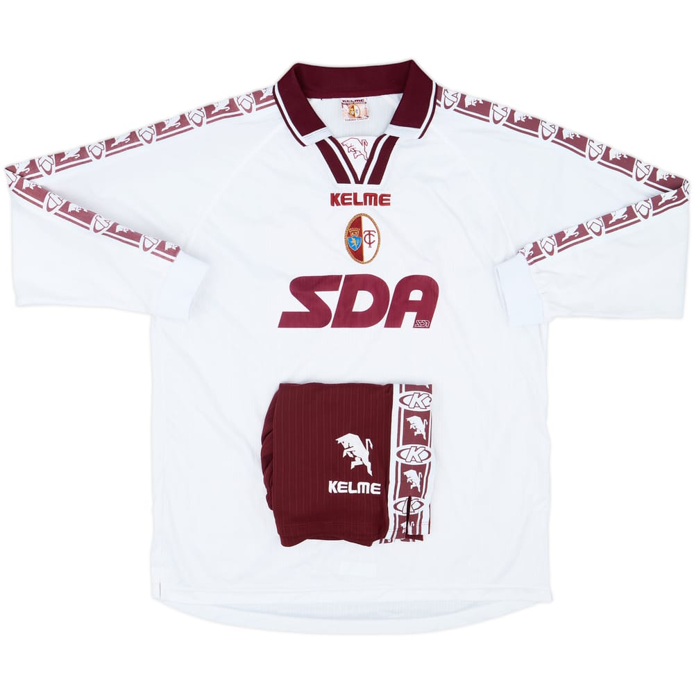 1999-00 Torino Away L/S Shirt & Shorts - 10/10 - (L)