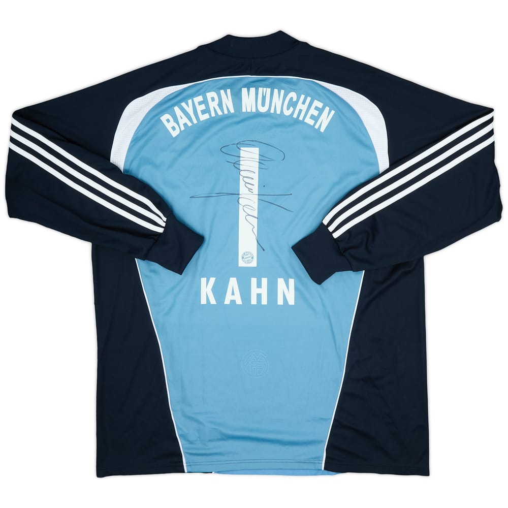 2007-08 Bayern Munich Signed GK Shirt Kahn #1