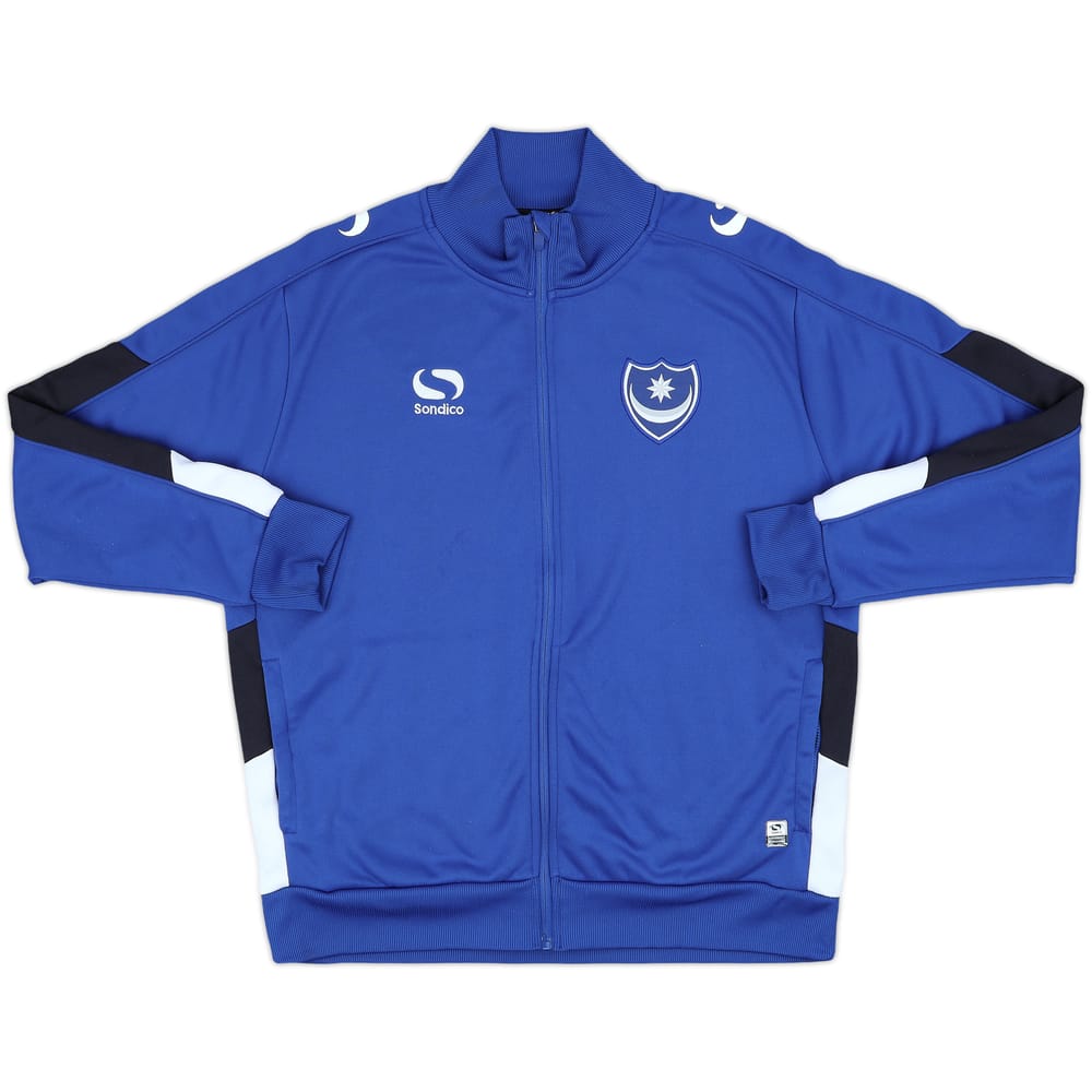 2014-15 Portsmouth Sondico Track Jacket - 8/10 - (M)