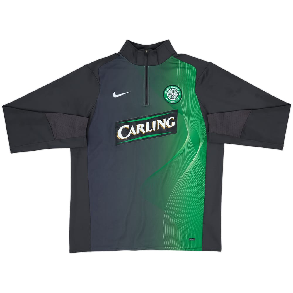 2006-07 Celtic Nike 1/4 Zip Drill Top - 8/10 - (L)