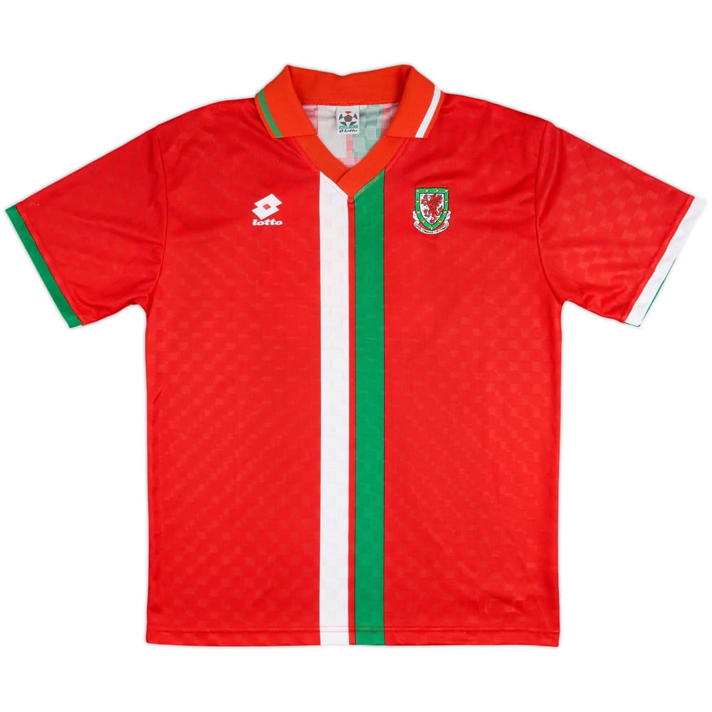 1996-97 Wales Match Issue Home Shirt #14
