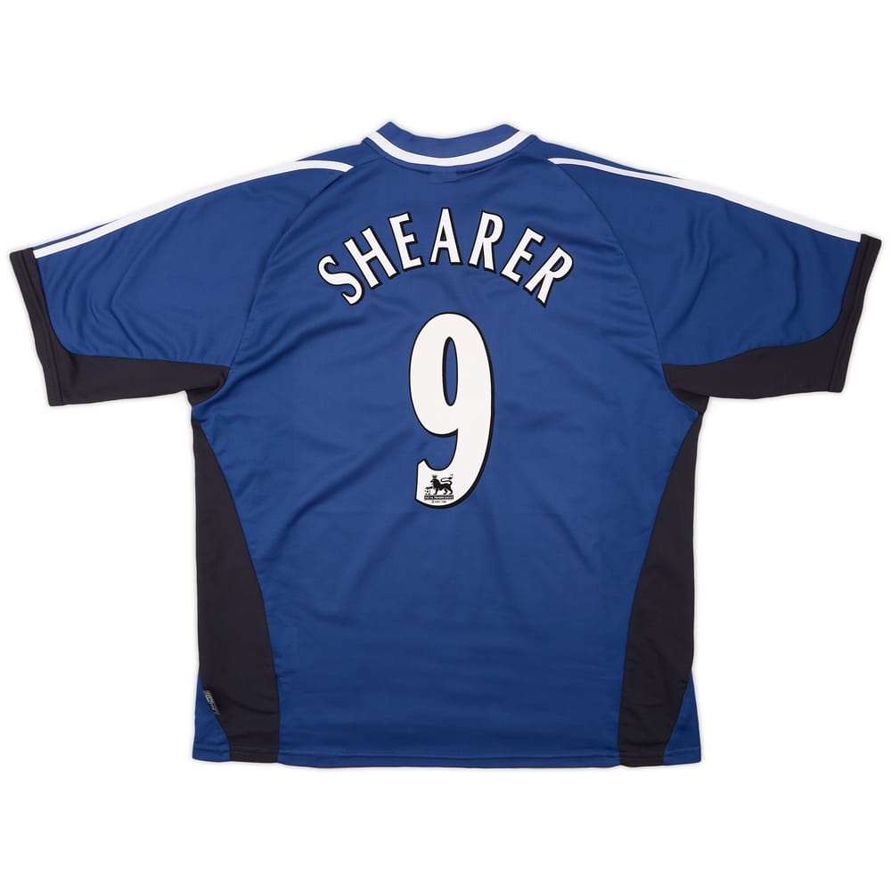 2001-02 Newcastle Away Shirt Shearer #9 - 9/10 - (XXL)