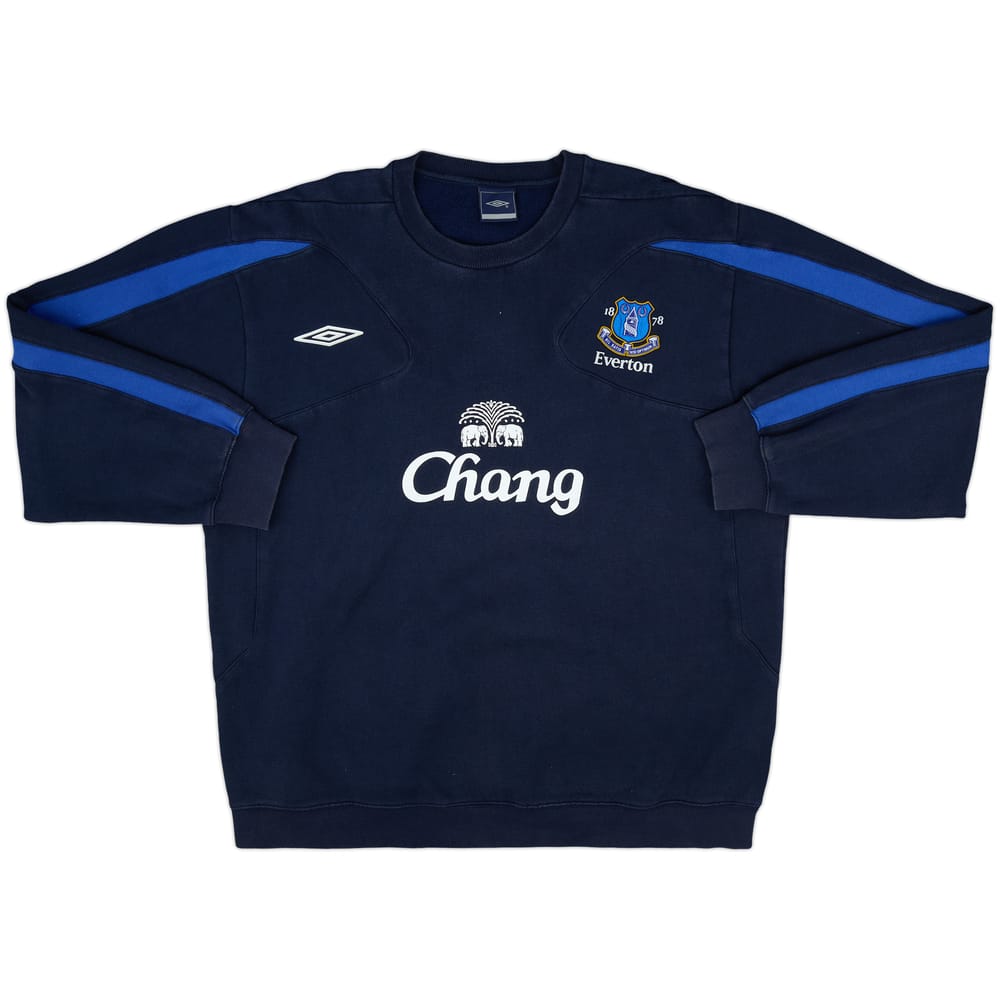 2008-09 Everton Umbro Sweat Top - 8/10 - (XXL)