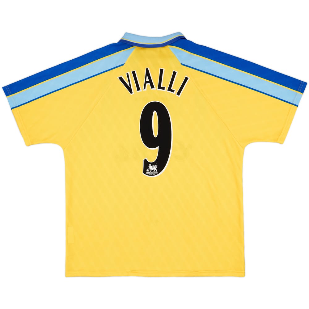1996-97 Chelsea Away Shirt Vialli #9 - 7/10 - (XL)