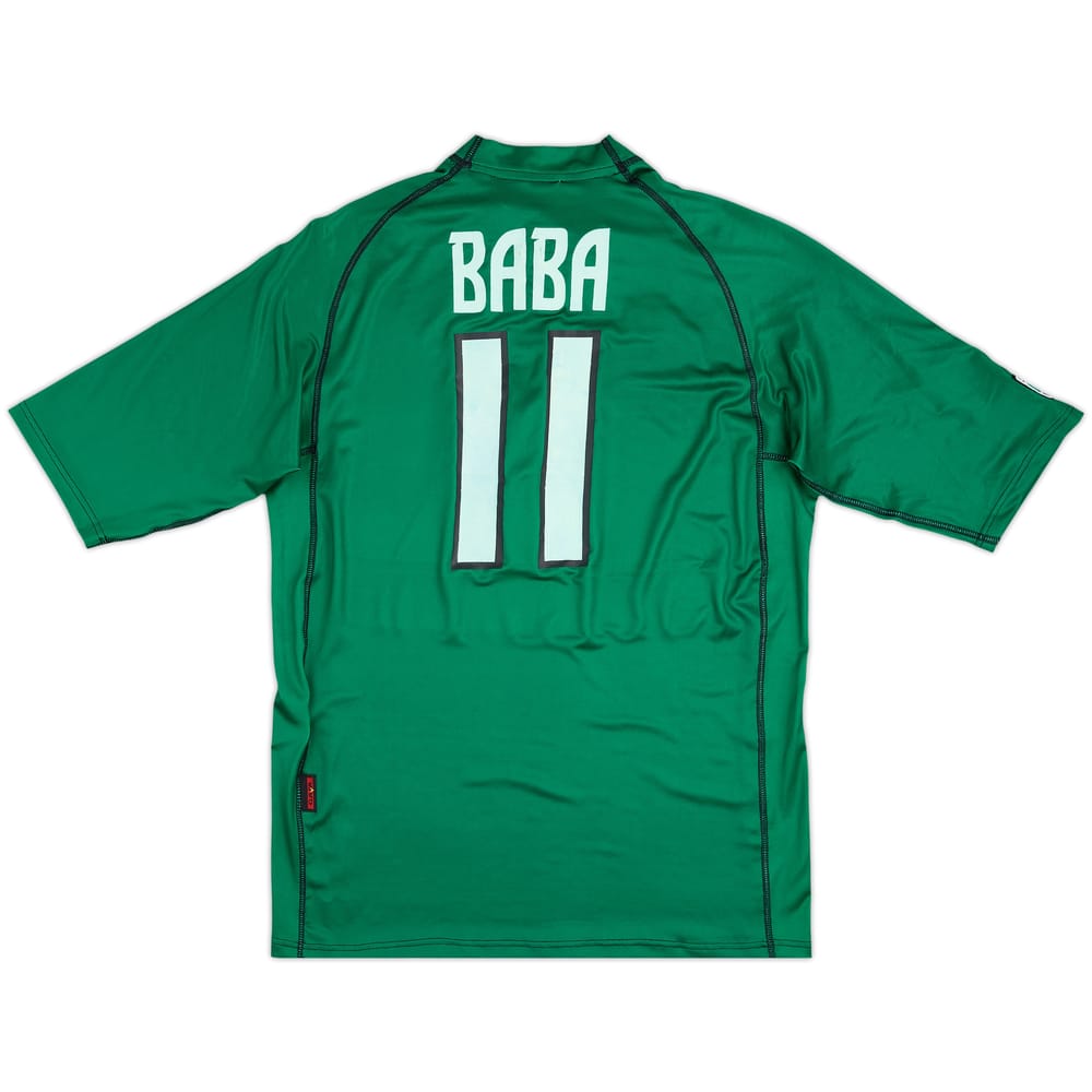 2001-02 Colorado Rapids Match Issue Home Shirt Baba #11