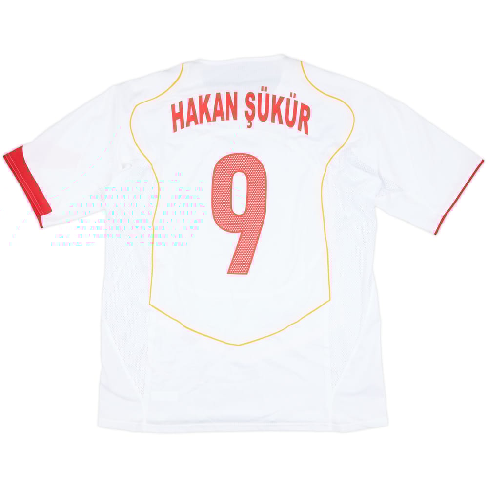 2004-06 Turkey Player Issue Away Shirt Hakan Sukur #9