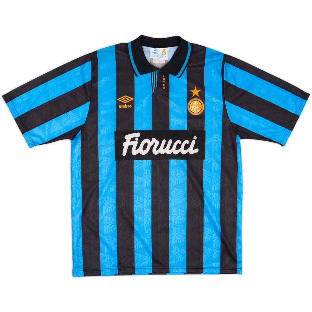 1992-94 Inter Milan Home Shirt - 10/10 - (L)