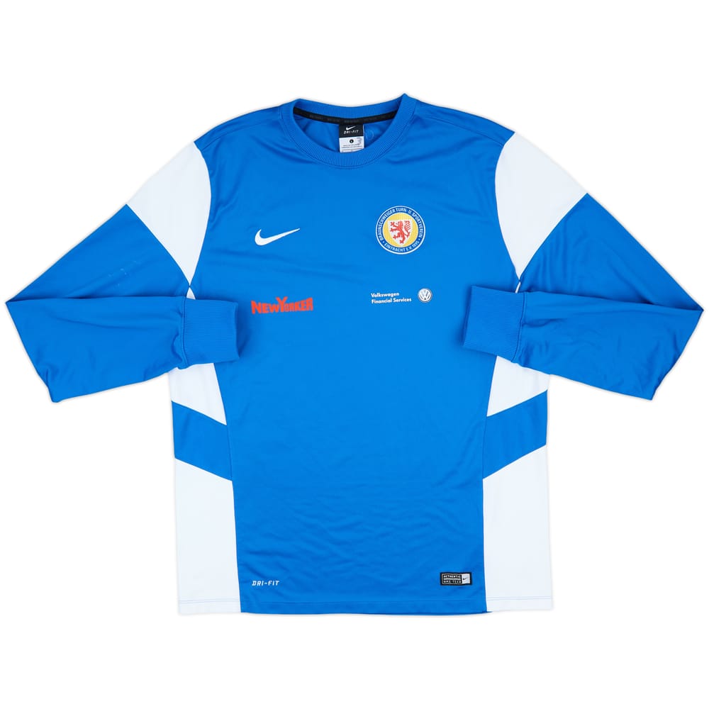 2015-16 Eintracht Braunschweig Nike Sweat Top - 7/10 - (L)
