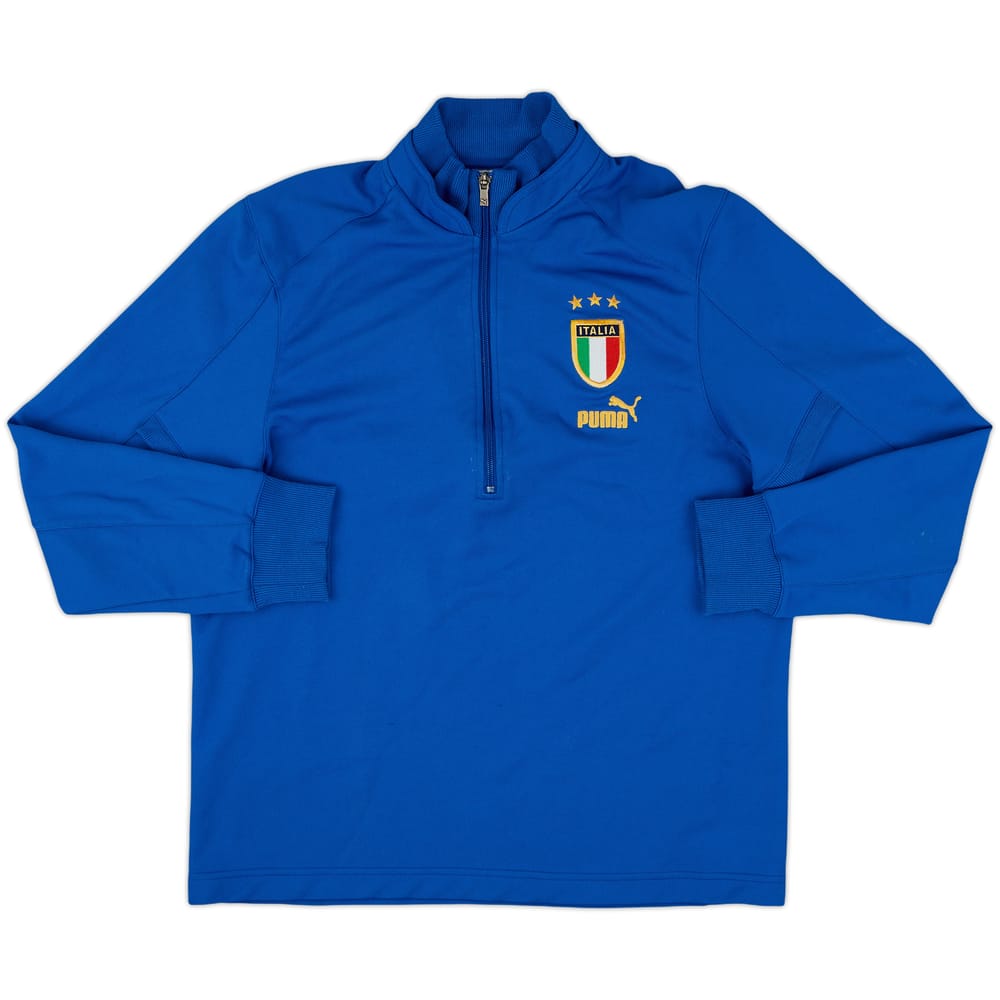2004-06 Italy Puma 1/2 Zip Drill Top - 8/10 - (L)