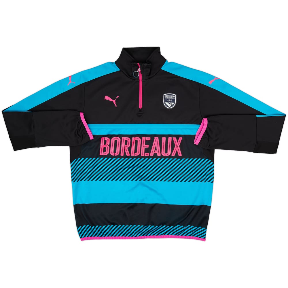 2016-17 Bordeaux Puma 1/4 Zip Drill Top - 4/10 - (XL)