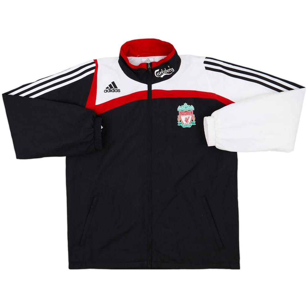 2007-08 Liverpool adidas Track Jacket - 8/10 - (L)