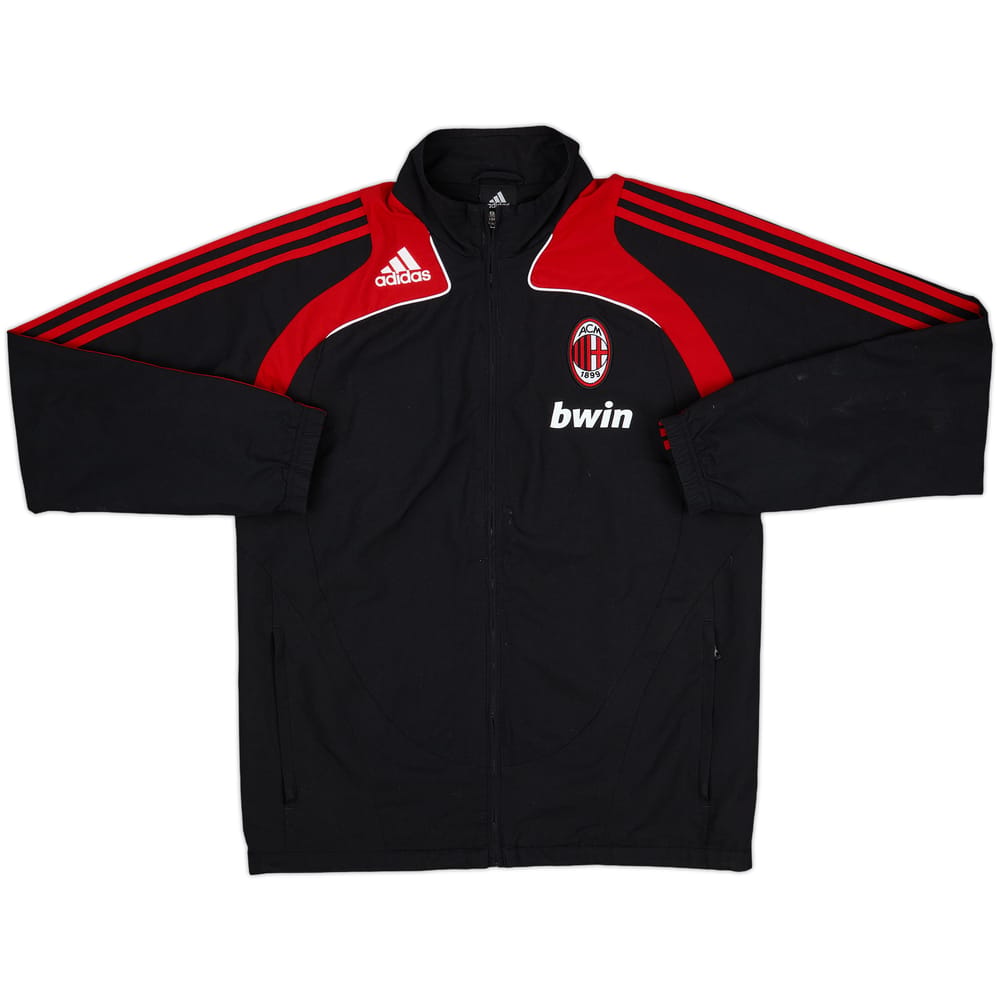 2008-09 AC Milan adidas Track Jacket - 8/10 - (M)