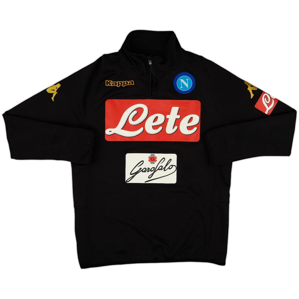2016-17 Napoli Kappa 1/4 Zip Drill Top - 4/10 - (L)