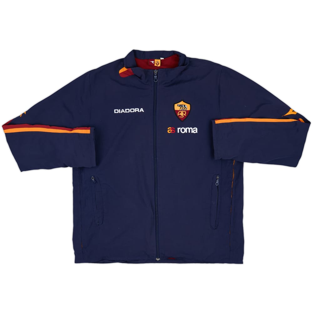 2005-06 Roma Diadora Track Jacket - 9/10 - (L)