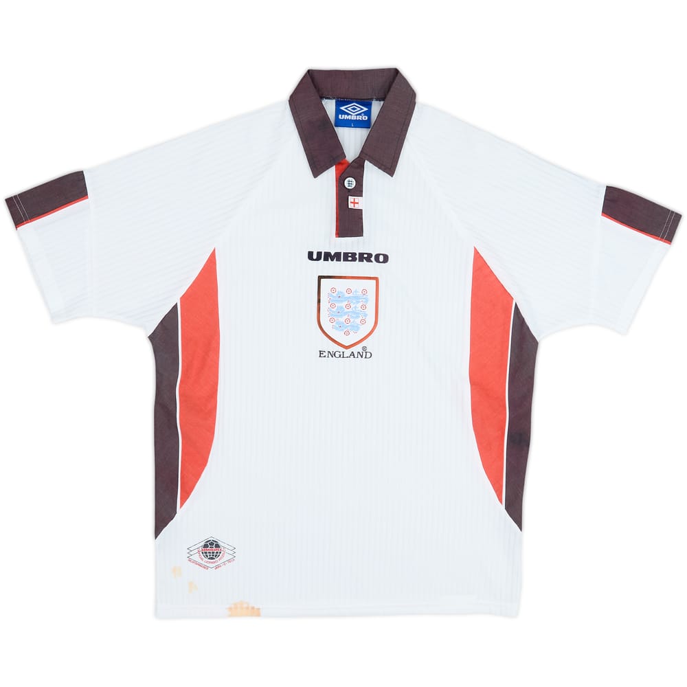 1997-99 England Home Shirt - 4/10 - (L)