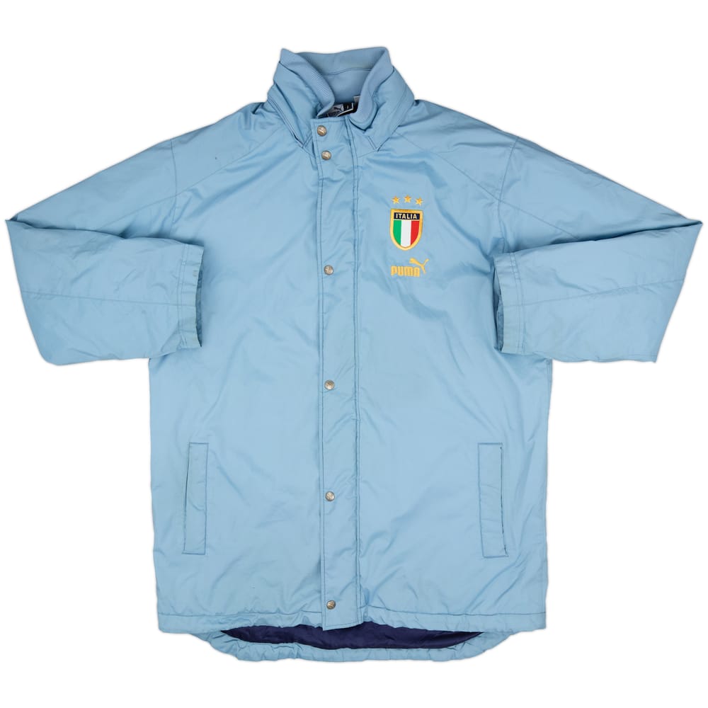 2003-04 Italy Puma Padded Bench Coat - 8/10 - (L)