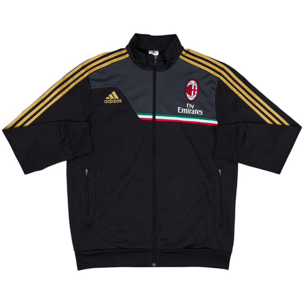 2013-14 AC Milan adidas Track Jacket - 9/10 - (L)