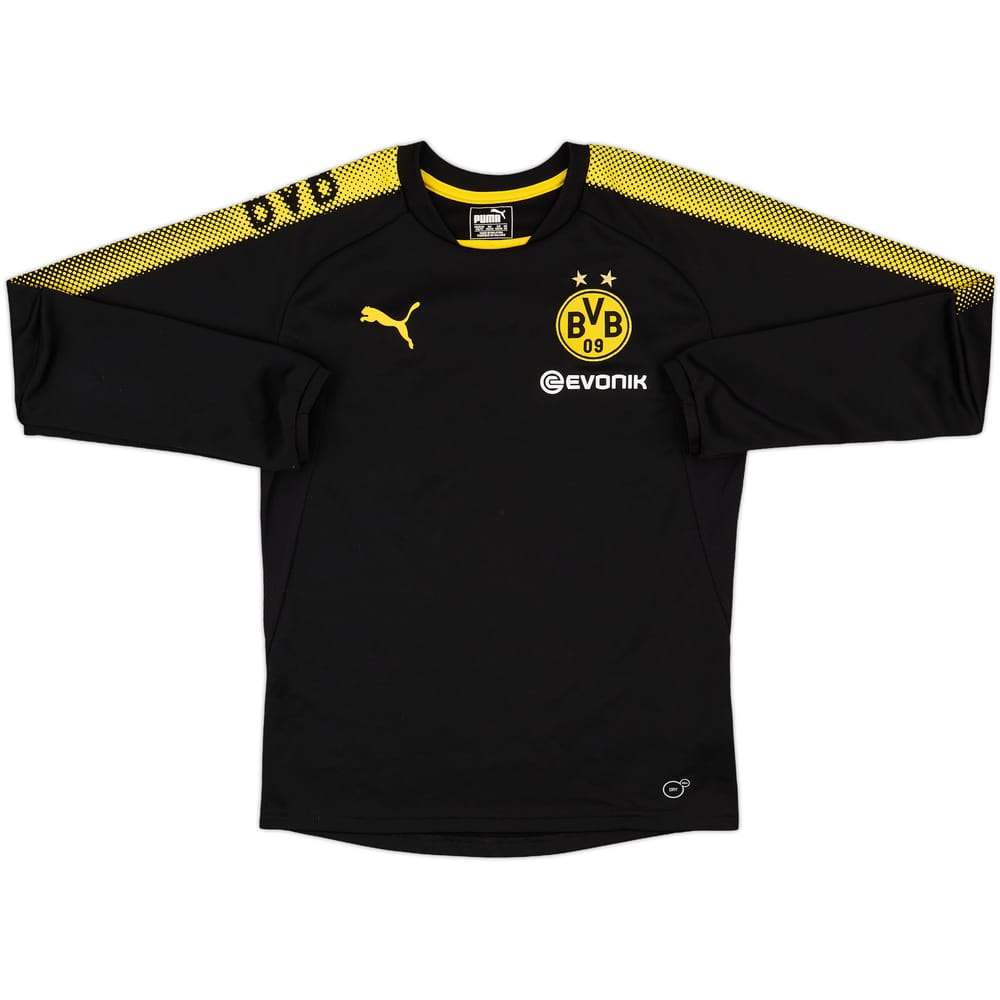 2017-18 Borussia Dortmund Puma Sweat Top - 8/10 - (XS)
