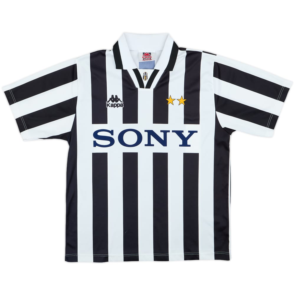 1995-97 Juventus Basic Home Shirt - 8/10 - (M)
