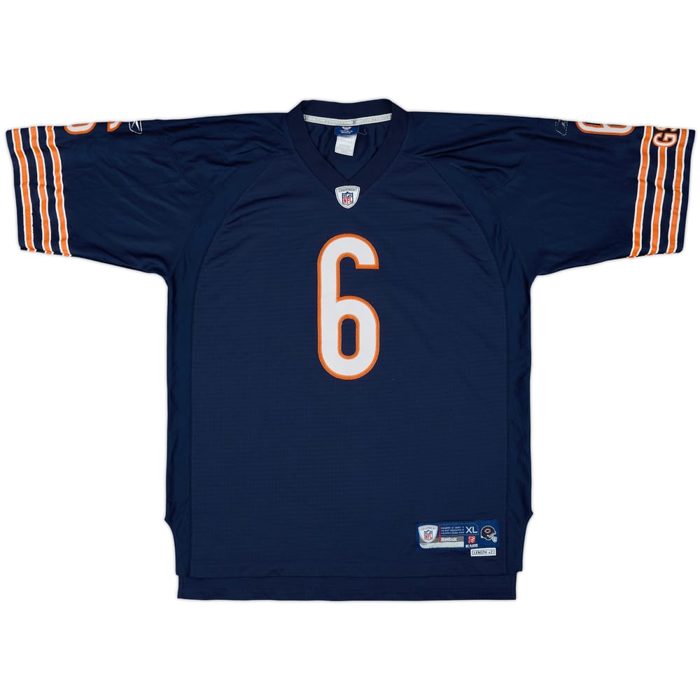 2009-11 Chicago Bears Cutler #6 Reebok Premier Home Jersey - 6/10 - (XL)