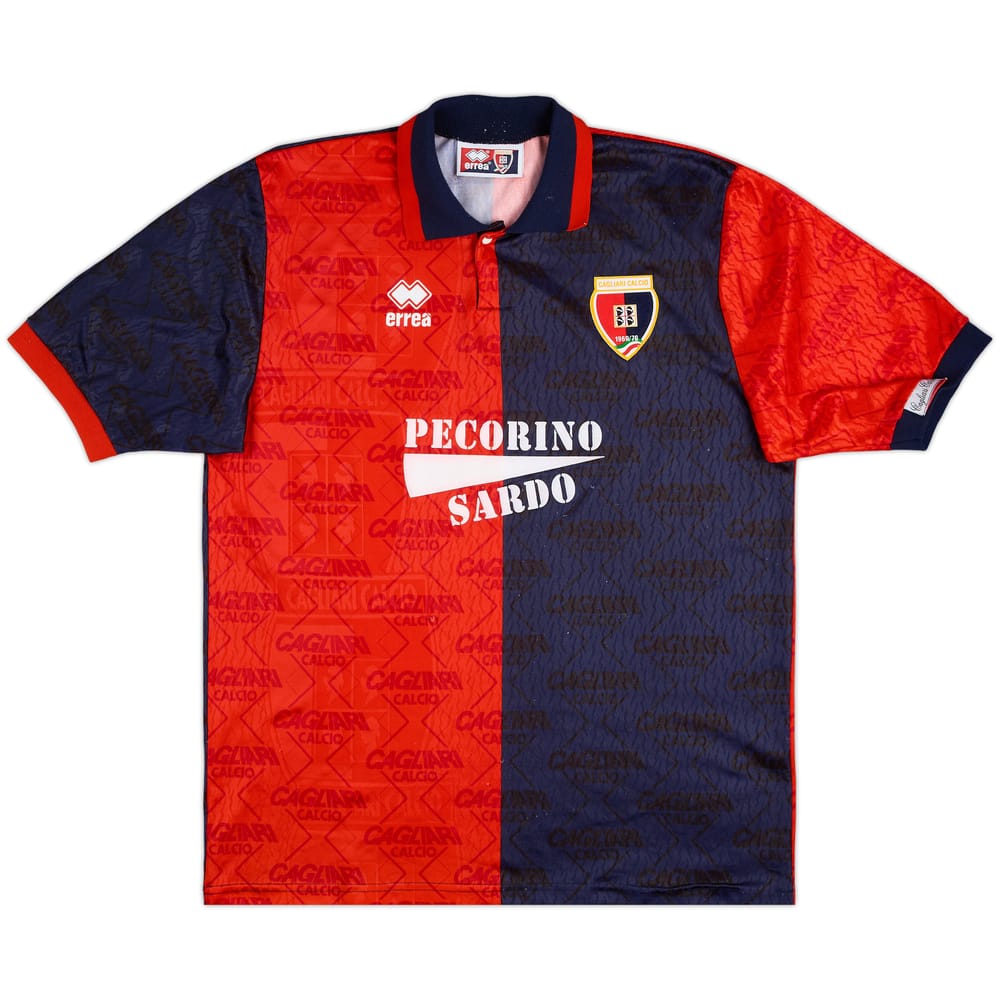 1993-94 Cagliari Home Shirt - 8/10 - (XL)