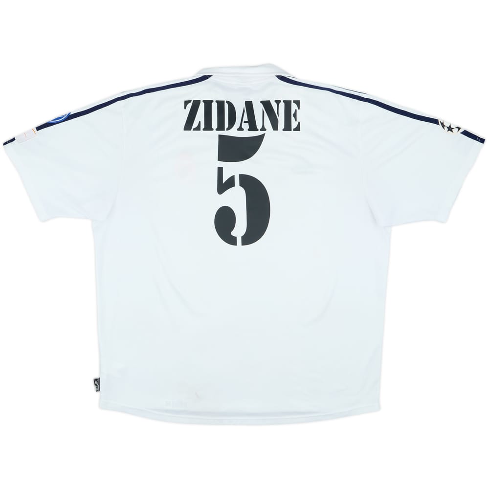 2002-03 Real Madrid Centenary Home Shirt Zidane #5 - 5/10 - (XXL)