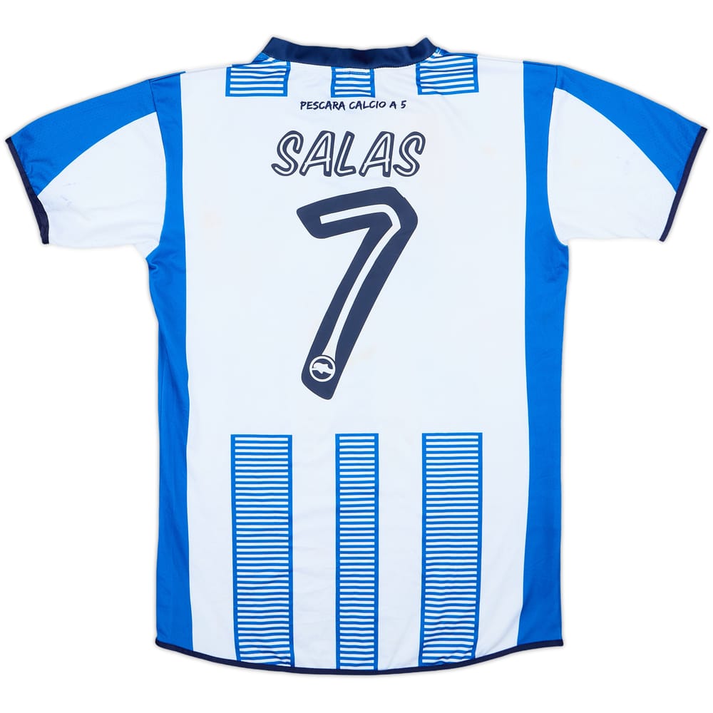 2012-13 Pescara Calcio a 5 Futsal Home Shirt Salas #7 - 5/10 - (M)