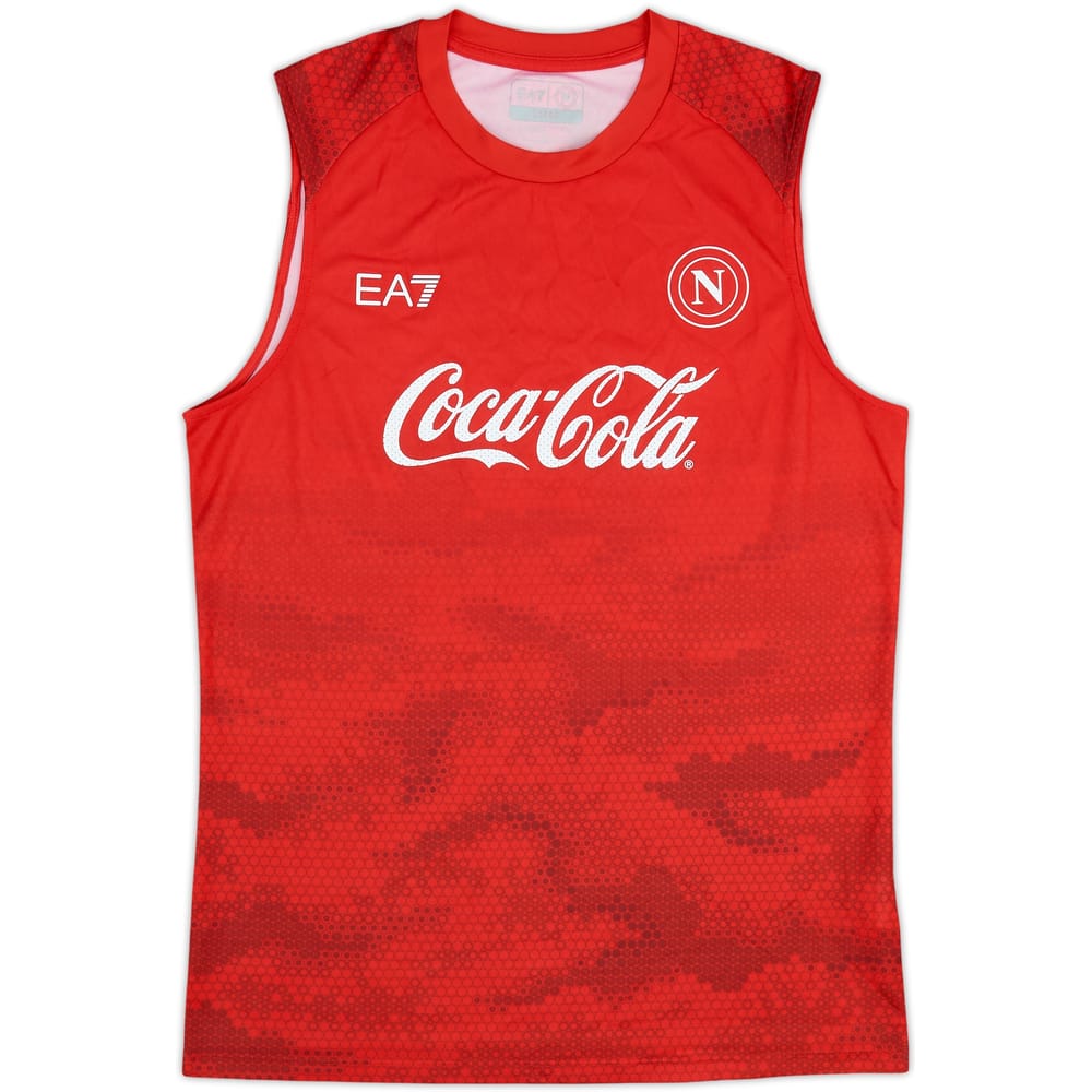 2024-25 Napoli EA7 Training Vest - 9/10 - (L)
