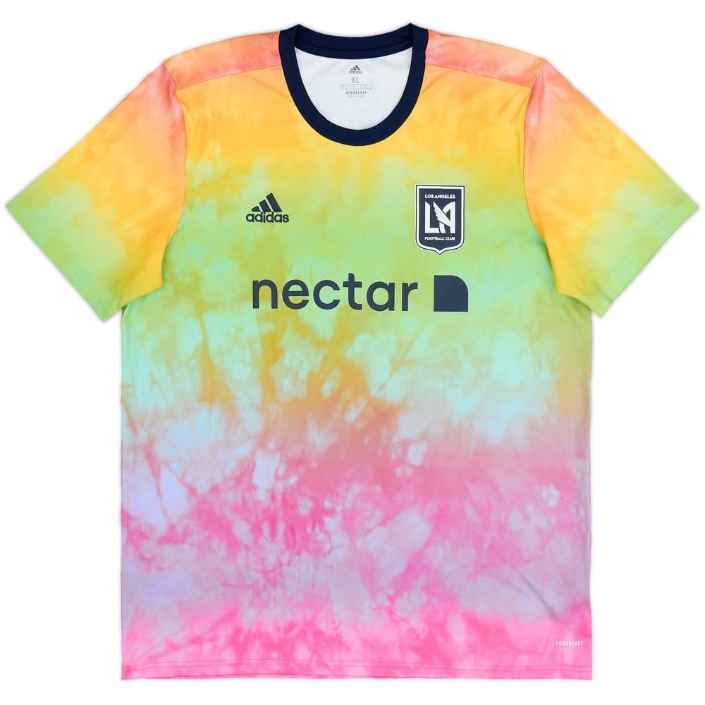 2021 Los Angeles FC adidas "Love Unites" Pre-Match Shirt - 10/10 - (XL)