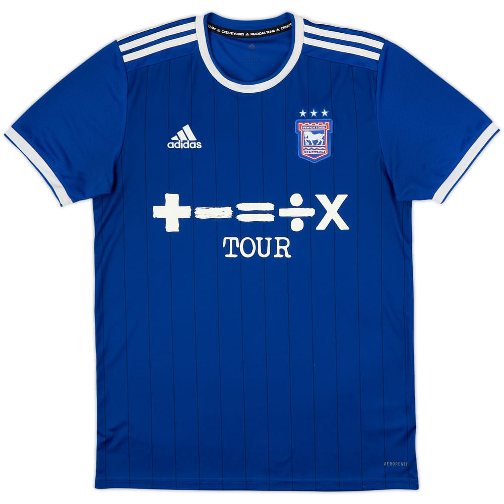 2021-22 Ipswich Home Shirt - 8/10 - (M)