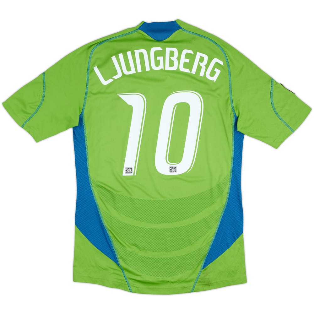 2009-10 Seattle Sounders Home Shirt Ljungberg #10 - 6/10 - (M)