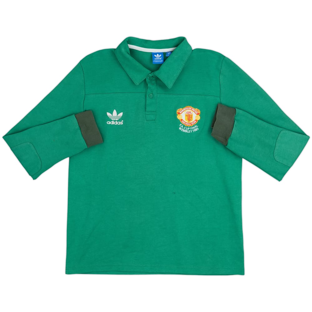 2015-16 Manchester United adidas Originals Retro 'FA Cup Final 1985' GK Shirt - 8/10 - (L)